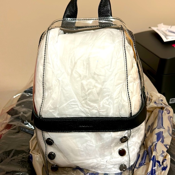 Hammitt Bags Nwt Backpack Clear Backpack Dust Bag Inside Poshmark